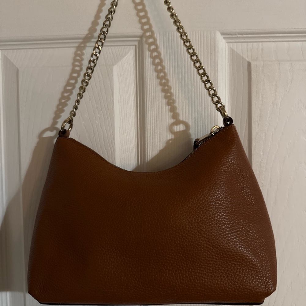 Kate Spade Tan Leather Shoulder Bag